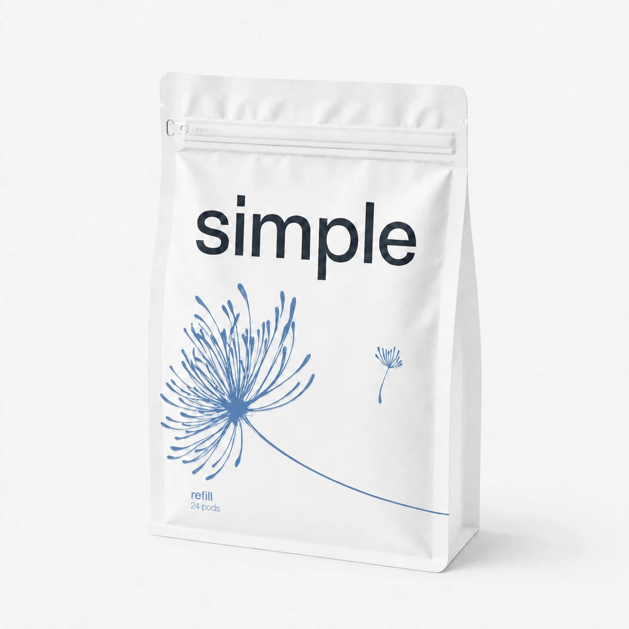 simple refill pouch, 24 pods